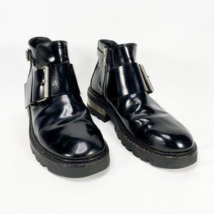 maison margiela big buckle boots